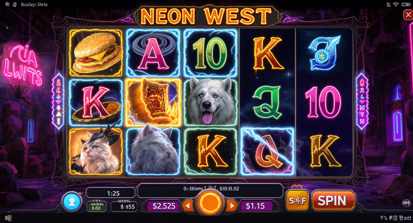 Neon West Slot Terbaru Dari Provider Yggdrasil Gaming